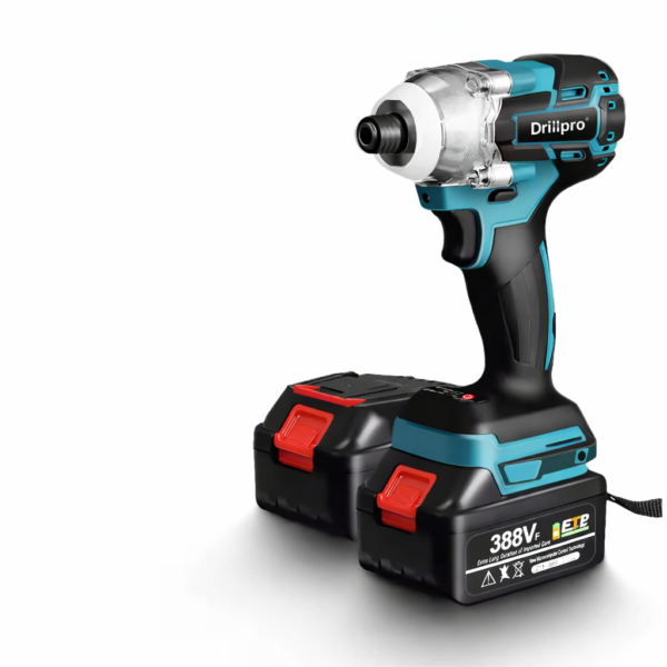 388VF Cordless Brushless Screwdriver, 1/4", LED, 18V Compatible