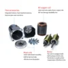 90W Electric Gear Motor 220V 1:20 Speed Reducer