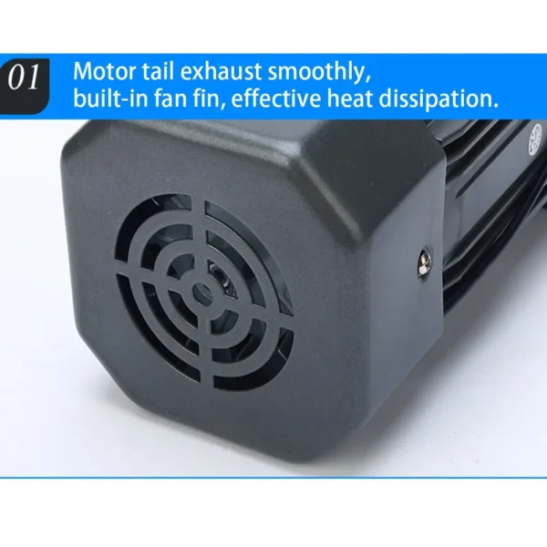 90W Electric Gear Motor 220V 1:20 Speed Reducer