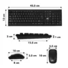 Wireless Keyboard & Mouse Combo