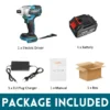 388VF Cordless Brushless Screwdriver, 1/4", LED, 18V Compatible