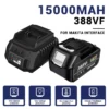 388VF 15000mAh Rechargeable Battery for Makita Tools
