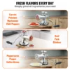 Manual Meat Grinder Stainless Steel Meat Mincer with Clamp