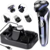 5-in-1 Electric Shaver for Men 3D Rotary Grooming Kit