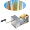Stainless Steel Potato Spiral Cutter, Fruit & Chip Slicer