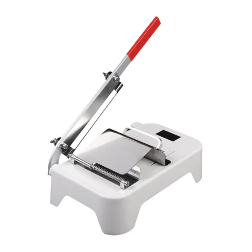 Manual Frozen Meat Slicer, Stainless Steel, Multi-Use Cutter