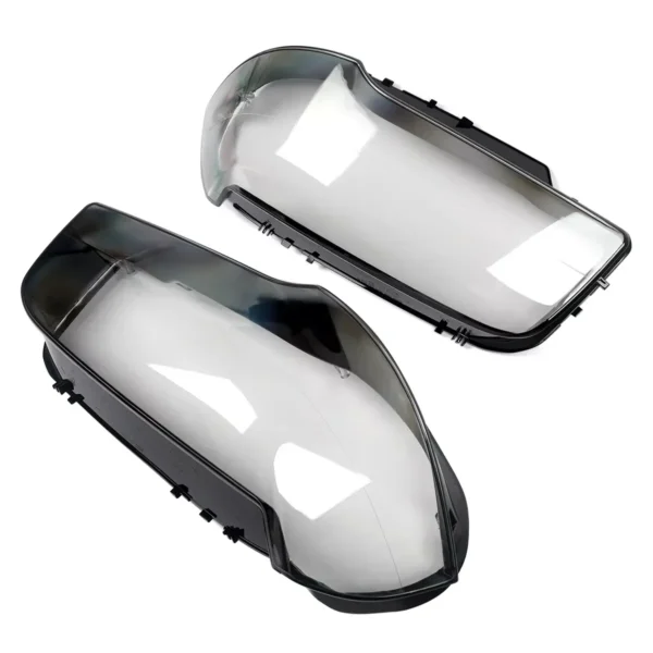 Pair Headlight Lens Cover for BMW X3 E83 2003–2010