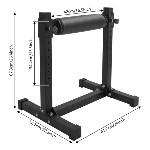 Adjustable Single Leg Squat Stand Bulgarian Split