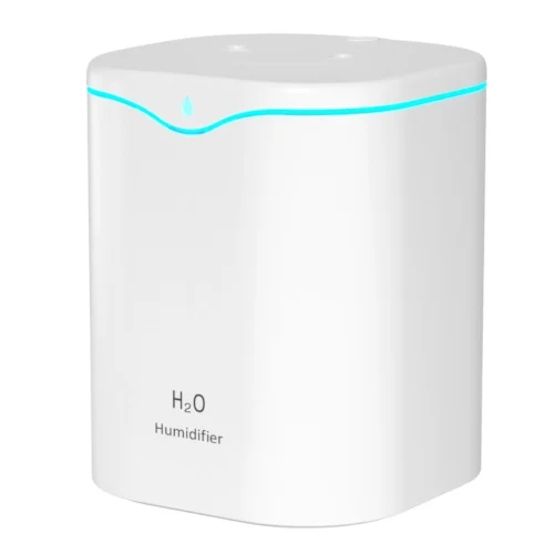 2L Double Spray Cool Mist Humidifier with LED Light