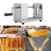 Stainless Steel Potato Spiral Cutter, Fruit & Chip Slicer