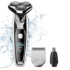 3-in-1 Electric Razor Wet & Dry Rechargeable Grooming Kit