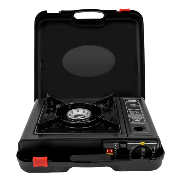2500W Outdoor Barbecue Grill with Drip Tray Black