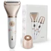 2-in-1 Ladies Hair Removal Shaver Full Body Washable