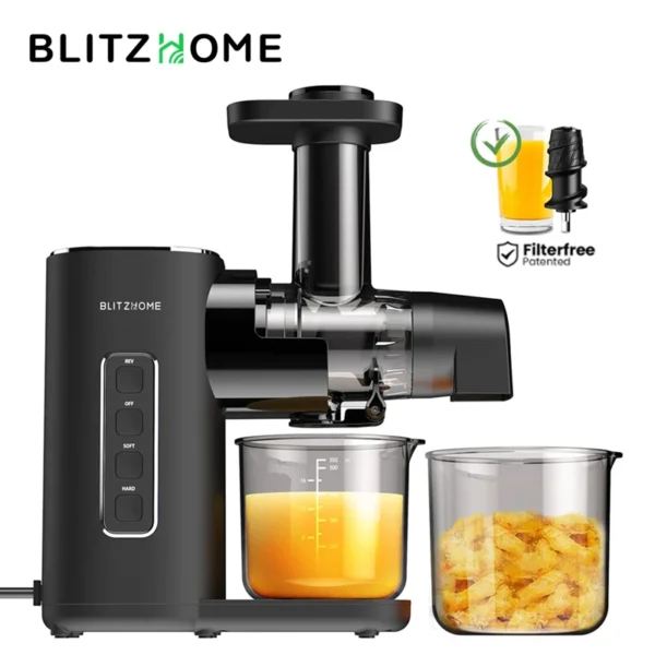 Cold Press Slow Juicer 2-Speed Quiet Motor