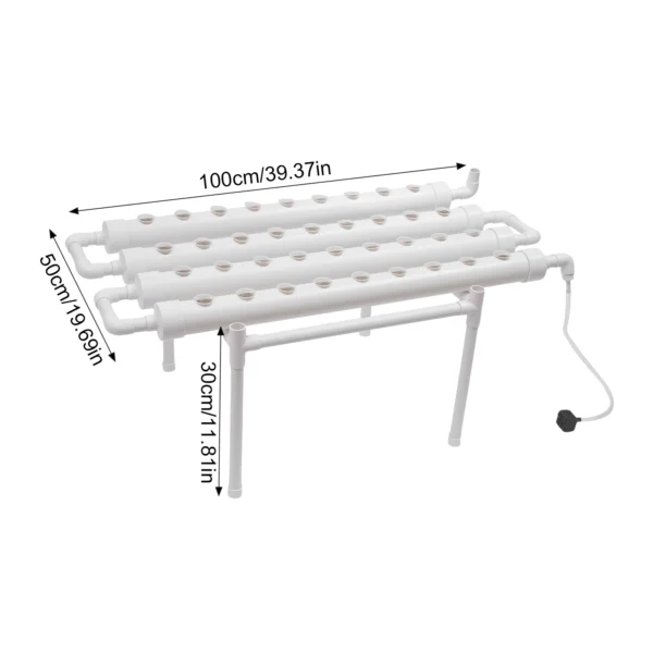 36-Hole Hydroponic Grow Kit Single Layer System