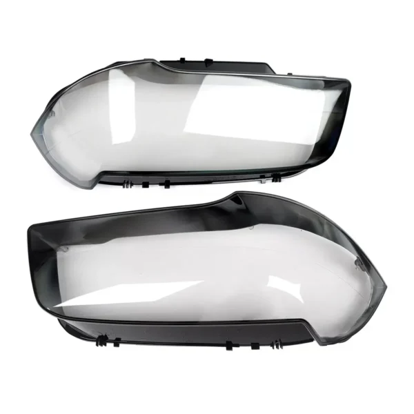 Pair Headlight Lens Cover for BMW X3 E83 2003–2010