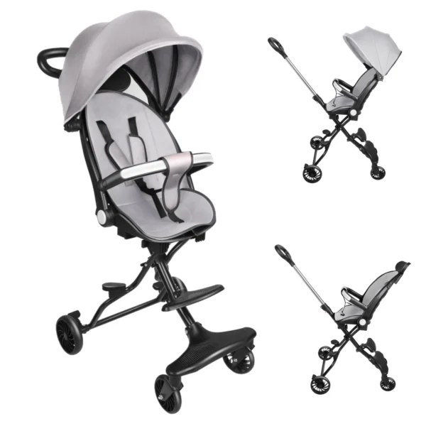 Lightweight Baby Travel Stroller with Automatic Folding