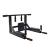 Wall Mounted Pull Up Bar & Dip Station 440lbs Heavy Duty
