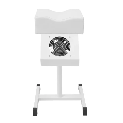 Mobile Pedicure Stool Chair with Adjustable Footrest