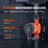 Hot Water Recirculating Pump 50–67L/min NPT