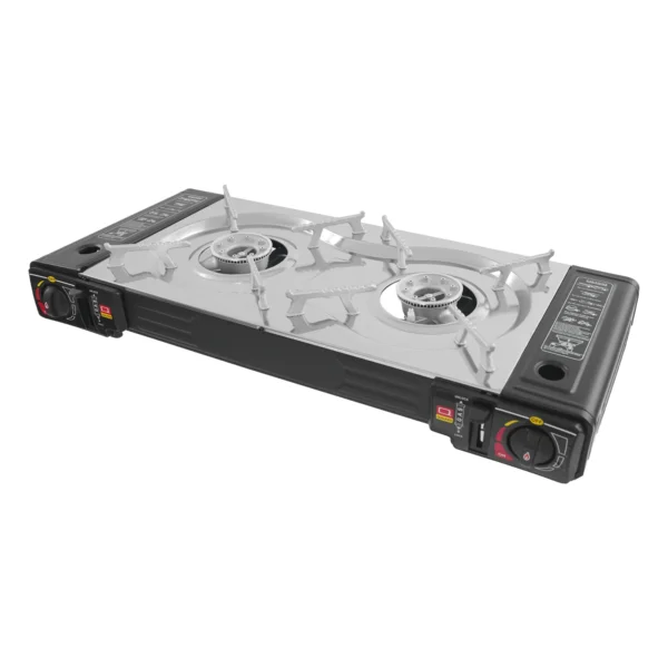 S64ff26c381fb457b90e6a8abaabfcce0e-1.webp Portable 2-Burner Butane Camping Stove, 2100–2500W
