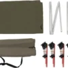 Folding Camping Bed Aluminium Travel Cot with Carry Bag