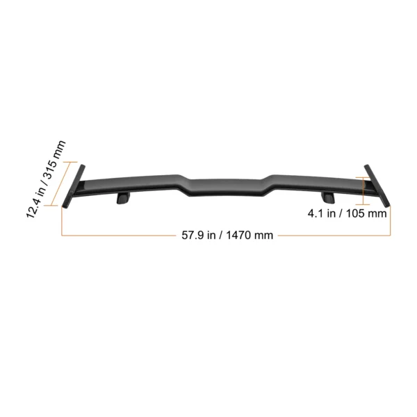 GT Wing Spoiler for Camry 2018–2023, ABS Rear Wing