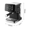 Bar Semi-Automatic Espresso Machine with PID & Touch Screen