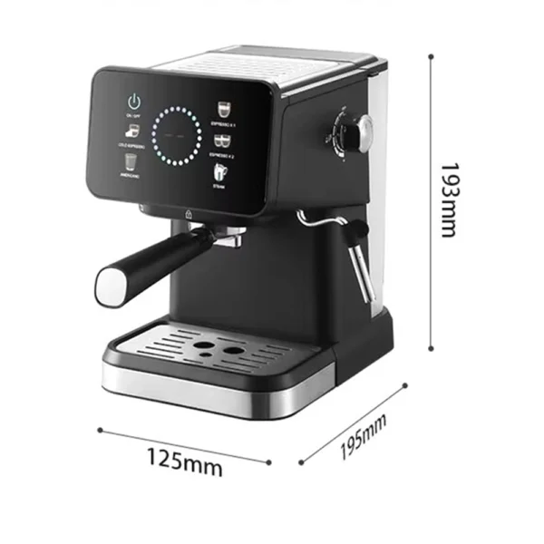 Bar Semi-Automatic Espresso Machine with PID & Touch Screen
