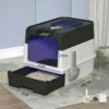 XXL Cat Litter Box with Scoop & Deodorizer Set