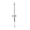 Adjustable Stainless Steel Shower Bar 360° Holder 21–66cm