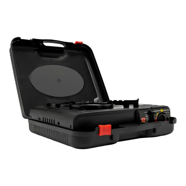 2500W Outdoor Barbecue Grill with Drip Tray Black
