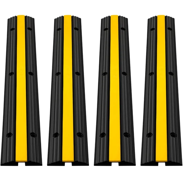 Rubber Speed Bump Cable Protector Ramp 1 Channel