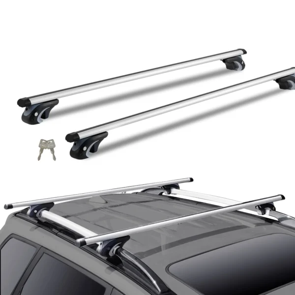 Adjustable Aluminum Roof Rack Crossbars 200lbs