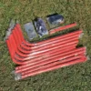 Adjustable Football Rebound Net Goal