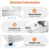 6L Stainless Steel Electric Fryer 2500W 60–200°C