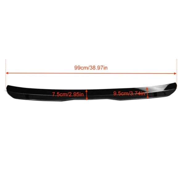 8P Roof Lip Spoiler for Audi A3 Sportback 2004–2013