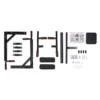 Wall Mounted Pull Up Bar & Dip Station 440lbs Heavy Duty