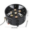 19800W Portable Camping Gas Burner, 7-Core, Electronic Ignition