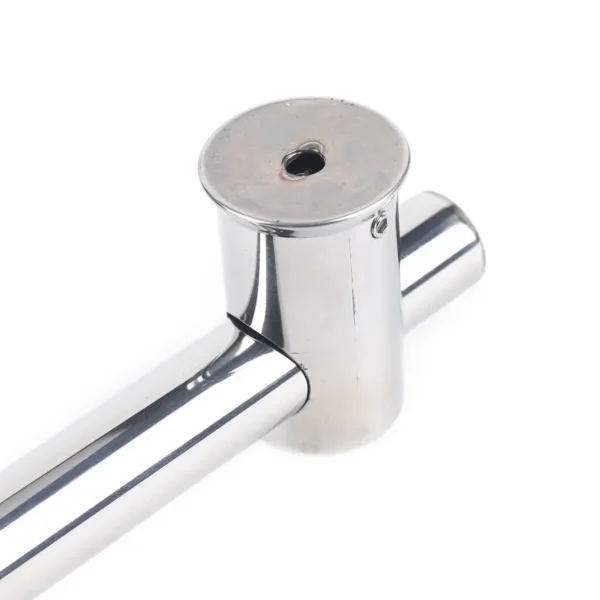 Adjustable Stainless Steel Shower Bar 360° Holder 21–66cm