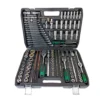 Podofo 214PCS Socket Wrench Set 1/4 3/8 1/2 Ratchet Kit