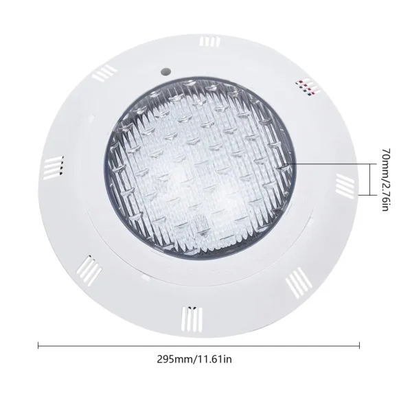 45W RGB LED Pool Light IP68 Waterproof with Remote