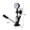 Diesel Injector Nozzle Tester 6000PSI Dual Gauge