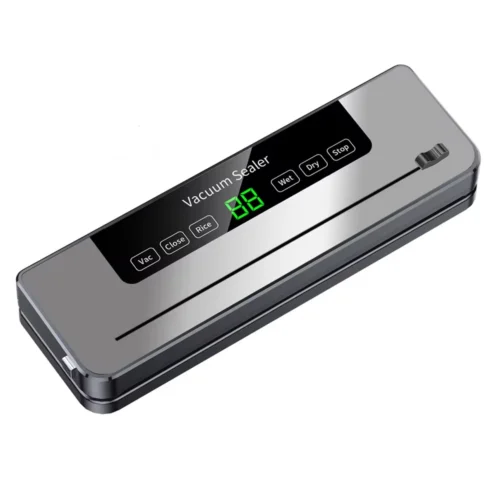 Electric Vacuum Sealer Dry/Wet Food Sealer with Cutter & UV