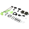 200W Cordless Grass Trimmer, Adjustable, 8 Blades