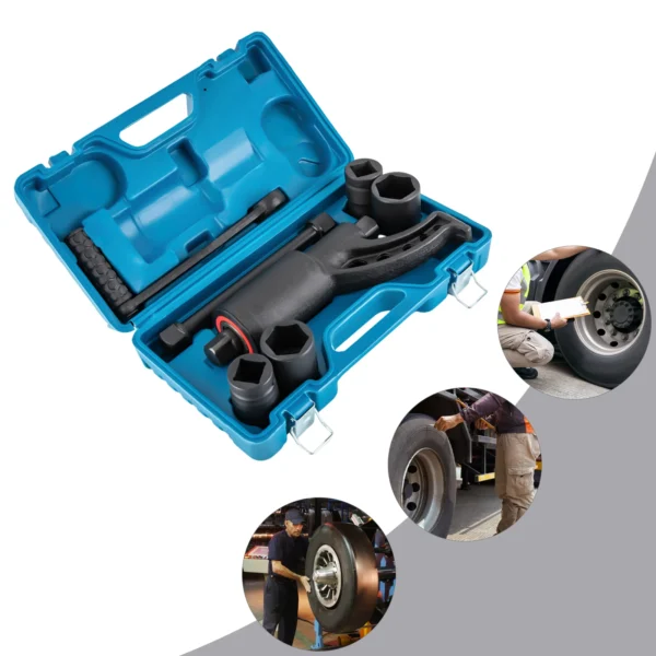 4800Nm Torque Multiplier Wrench Set 1:64 Gear Ratio