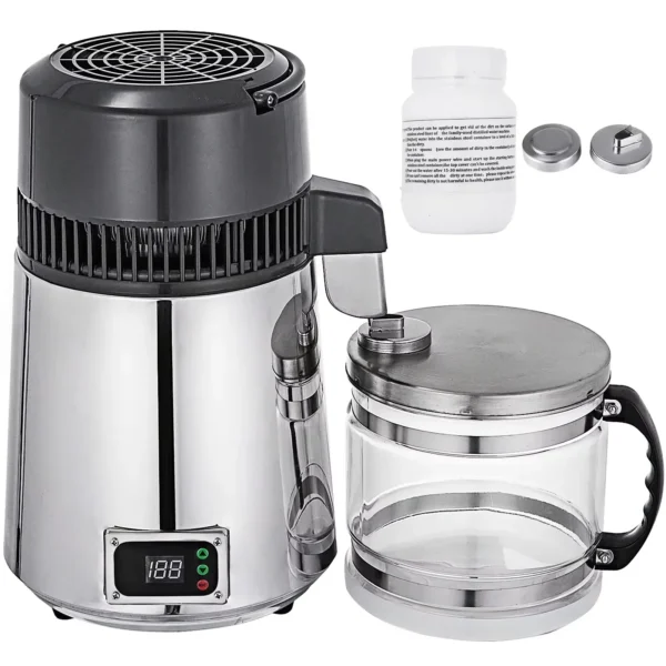 4L Water Distiller 1L/H Touch Screen Purifier