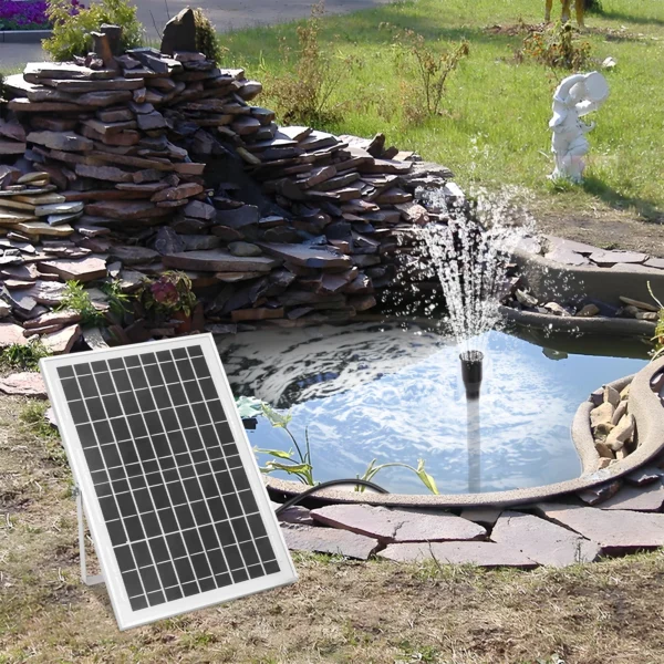 17V 10W Solar Water Pump Fountain 264GPH IP68
