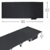 Folding Camping Bed Aluminium Travel Cot with Carry Bag