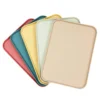 20PCS Plastic Serving Trays Set Rectangular 10 Colors